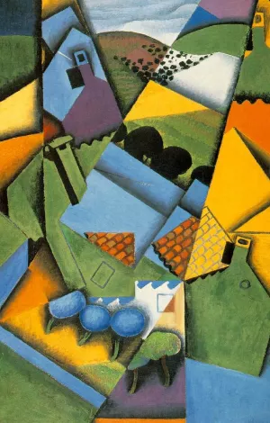 Landscape with Houses at Ceret